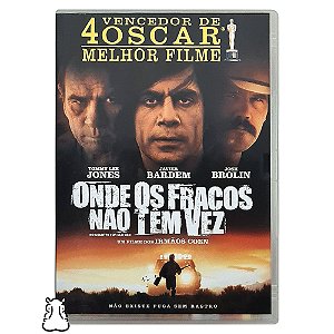 DVD Filme Onde Os Fracos Não Têm Vez - Javier Bardem - Hm