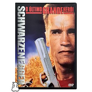 DVD Filme O Último Grande Herói - Arnold Schwarzenegger - Hm