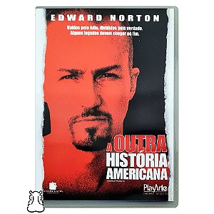 DVD Filme A Outra História Americana - Edward Norton- Hm