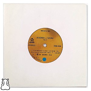 Compacto Sucessos 4 Sambas - Vol. 2 Disco de Vinil 1975 - Hm