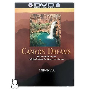 DVD Tangerine Dream - Canyon Dreams - Importado - Hm - Sua loja de