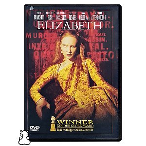 DVD Filme Elizabeth - Cate Blanchett - Importado - Hm