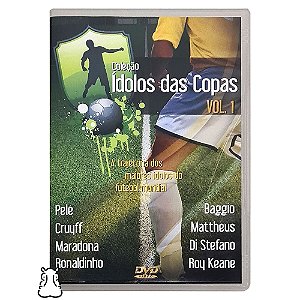 DVD Coleção Ídolos Das Copas - Vol. 1 - Hm