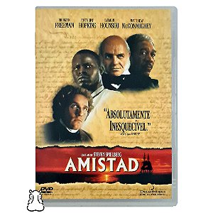DVD Filme Amistad - Morgan Freeman - Anthony Hopkins - Hm