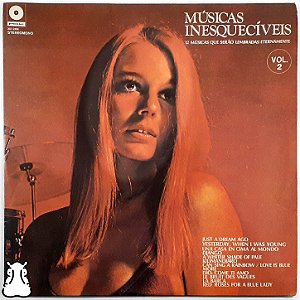 LP Músicas Inesquecíveis Vol. 2 - Disco de Vinil 1972 - Hm