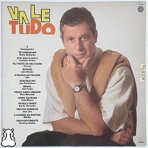 LP Novela - Vale Tudo - Nacional - Disco de Vinil 1988 - Hm