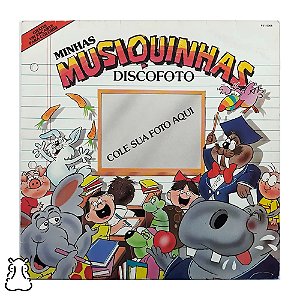 LP Minhas Musiquinhas - Disco Foto - 1989 Encarte - Hm