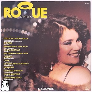 LP Novela - Roque Santeiro - Disco de Vinil 1985 - Hm