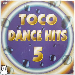 LP Toco Dance Hits 5 - Disco de Vinil 1995 - Hm