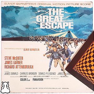 LP Filme Elmer Bernstein Great Escape Vinil Importado - Hm