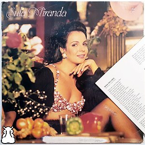 LP Sula Miranda - Rosa Mulher Disco Vinil 1993 Encarte - Hm