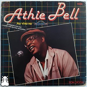 LP Athie Bell - Ao Vivo no People - Disco de Vinil 1986 - Hm