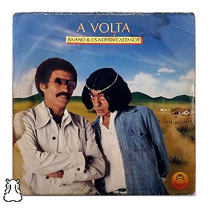 LP Baiano e os Novos Caetanos - A Volta - Vinil Encarte - Hm