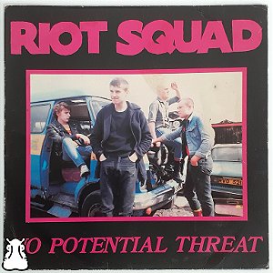LP Riot Squad - No Potential Threat Vinil 1988 Encarte - Hm
