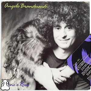 LP Angelo Branduardi Pane Rose Vinil Importado Encarte - Hm