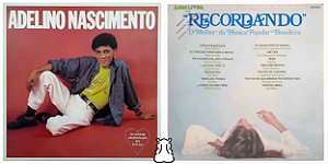 2 LPs Adelino Nascimento - Recordando - Disco de Vinil - Hm