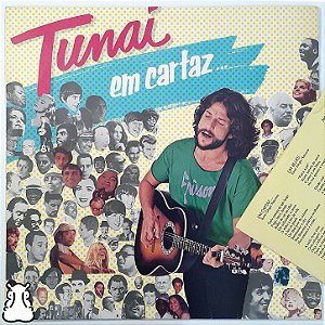 LP Tunai - Em Cartaz - Disco de Vinil 1984 Encarte - Hm