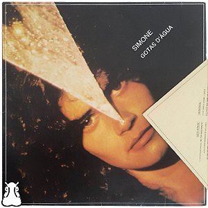 LP Simone - Gotas D'água - Disco de Vinil 1975 Encarte - Hm