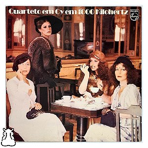 LP Quarteto em Cy - Em 1000 Kilohertz - Vinil Encarte - Hm