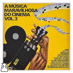 LP A Música Maravilhosa Do Cinema Vol 3 - Disco Vinil - Hm