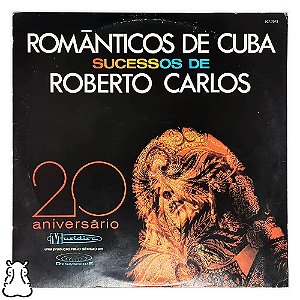 LP Românticos de Cuba Sucessos De Roberto Carlos Vinil - Hm