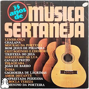 LP 35 Anos de Música Sertaneja - Disco de Vinil - Hm