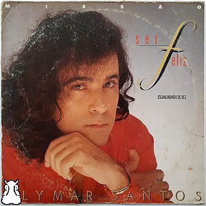 LP Elymar Santos Escancarando Vez Vinil Single 33 e 45 RPM