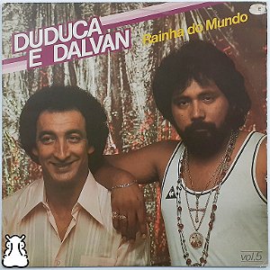 LP Duduca e Dalvan - Rainha do Mundo - 1981 Disco Vinil - Hm