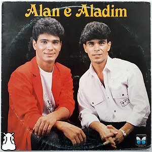 LP Alan e Aladim - Aprendiz do Amor Disco de Vinil 1989 - Hm