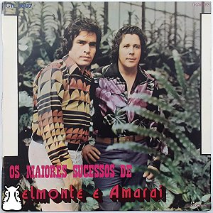 LP Os Maiores Sucessos de Delmonte e Amarai Vinil 1980 - Hm