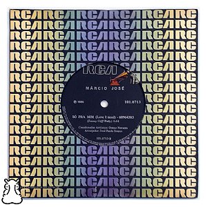 Compacto Márcio José - Pelo Mundo Sozinho - Vinil 1980 - Hm