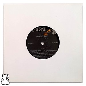 Compacto Márcio José - O Telefone Chora - Vinil 1975 - Hm