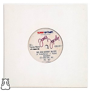 Compacto Janis Joplin Me and Bobby McGee - Vinil 1970 - Hm