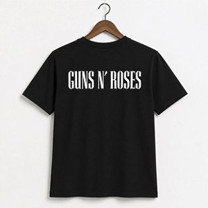 Camiseta Guns N' Roses Appetite For Destruction Manga Curta