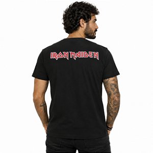 Camiseta Banda - Iron Maiden - Senjutsu - Preta Manga Curta