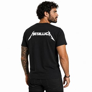 Camiseta Metallica Ride the Lightning - Preta Manga Curta