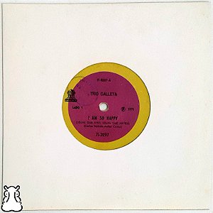 Compacto Trio Galleta - I Am So Happy - Vinil 1971 - Hm