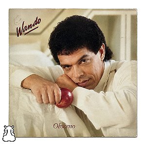 LP Wando - Obsceno - Disco de Vinil 1988- Com Encarte - Hm
