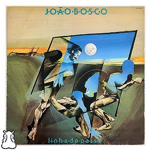 LP João Bosco - Linha De Passe - Vinil 1979 Encarte - Hm