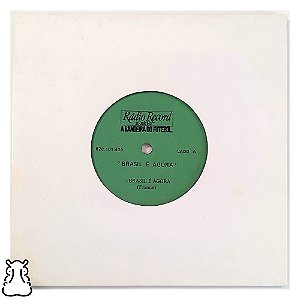 Compacto Rádio Record Bandeira Futebol Brasil é Agora Vinil