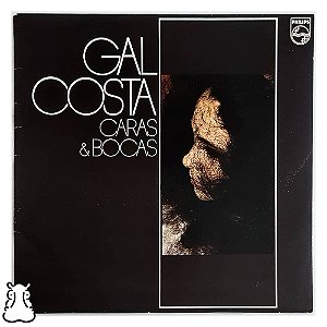 LP Gal Costa - Caras & Bocas - Disco de Vinil 1977 - Hm