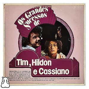 LP Tim Maia Hildon Cassiano - Os Grandes Sucessos Vinil - Hm