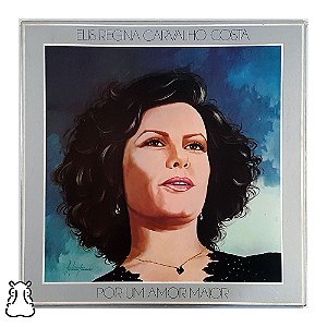 Box 4 LPs Elis Regina - Por Um Amor Maior - Vinil 1982 - Hm
