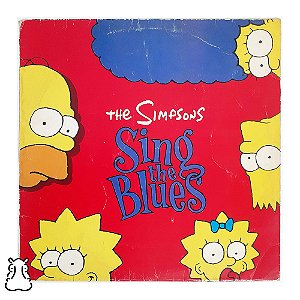 LP The Simpsons - Sing The Blues - Disco Vinil 1990 - Leia