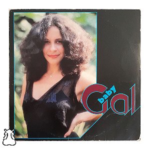 LP Gal Costa - Baby Gal - Disco de Vinil 1983 Encarte - Hm