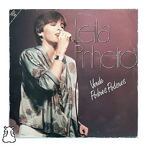 LP Leila Pinheiro - Single Verde Podres Poderes - Vinil - Hm