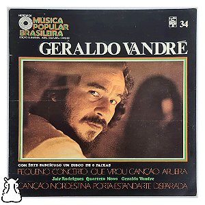 LP Geraldo Vandré - História da MPB - N° 34 - Vinil - Hm