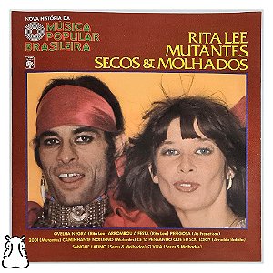 LP Rita Lee Secos e Molhados Nova História da MPB Vinil - Hm