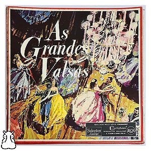 LP Box 4 LPs - As Grandes Valsas - Disco de Vinil - Hm
