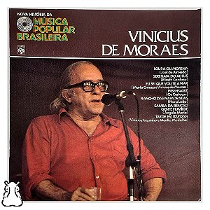 LP Vinícius de Moraes - Nova História da MPB - Vinil - Hm